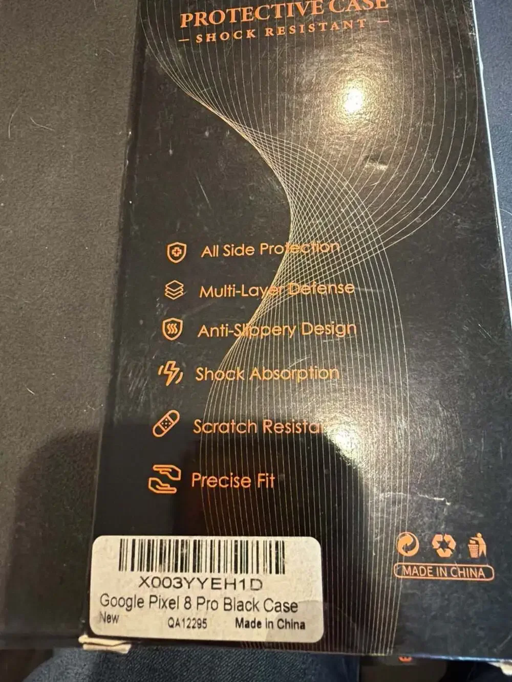 Magnetic‎ Shockproof Protective Case for Google Pixel 8 Pro - Black